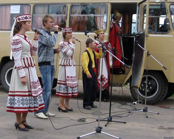 Праздничное выступление Пушковского СДК